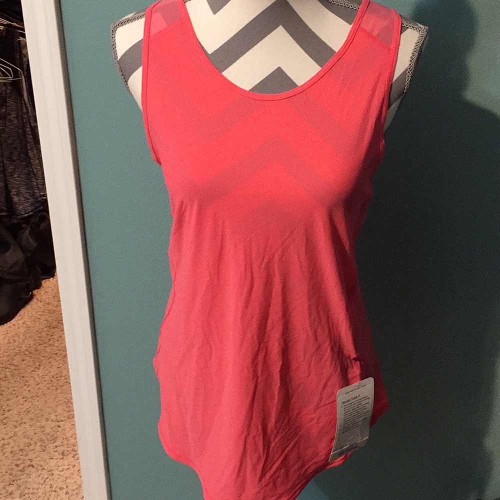 🔥🔥lululemon Sculpt Tank II pink size 12 NWT